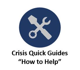 Button to access tools, quick guides, educational resources